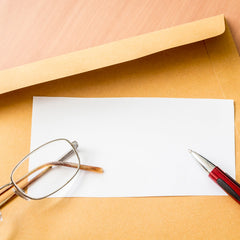 Brown Kraft Envelope for Invitations & Office Use (1 Pc, 16x14 Inch)