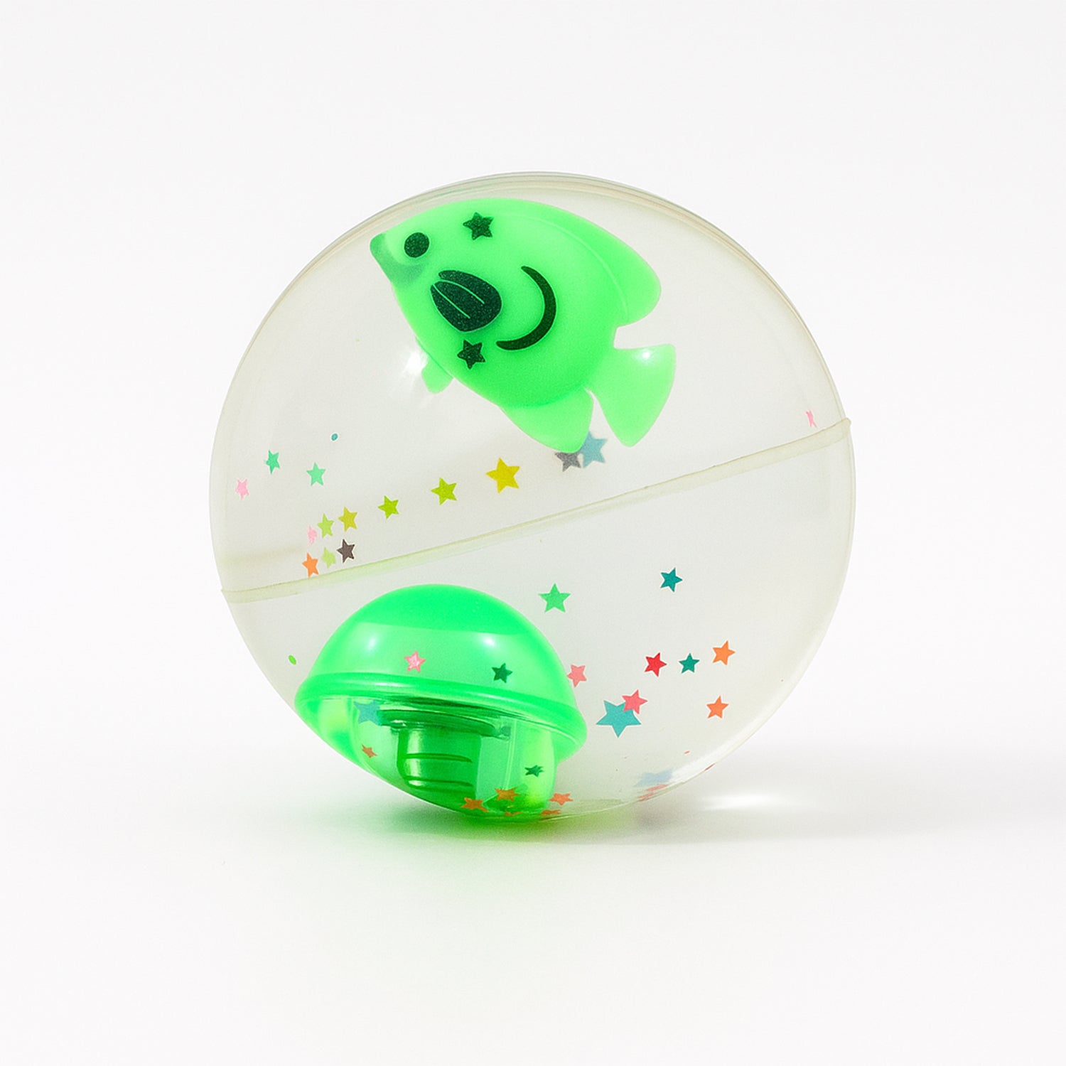 Light-Up Bouncy Fish Ball – Impact-Activated LED Flashing Sensory Toy (1 Pc)