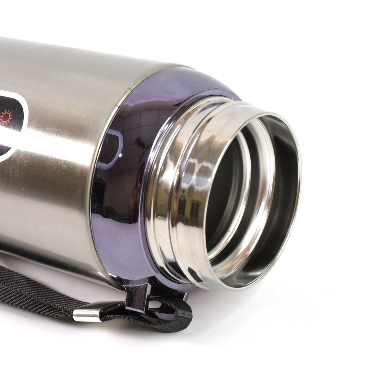 800ml Stainless Steel Water Bottle – Leak-Proof Thermos Flask for Travel, Gym, Office, Home Use (1 Pc)