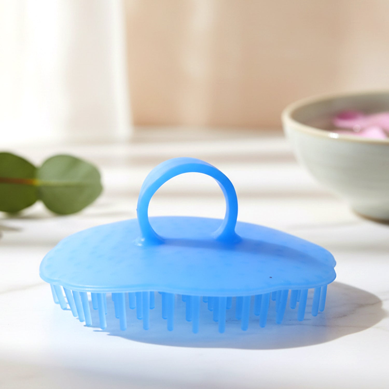 Silicone Scalp Massager Shampoo Brush (1 Pc)
