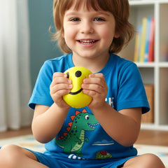 Soft Foam Smiley Toy Ball (1 Pc)
