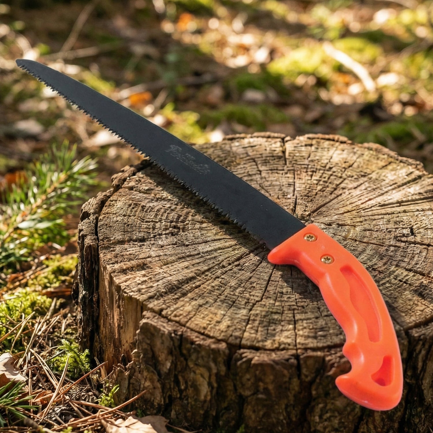 Ergonomic hand grips on garden pruning tool combo