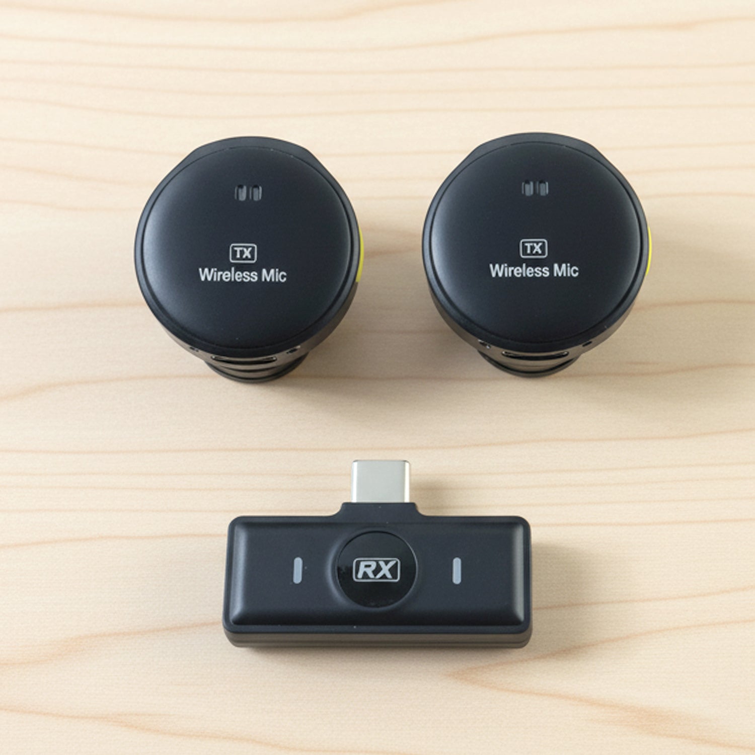 Premium Wireless Lavalier Microphone Set (1 Set)