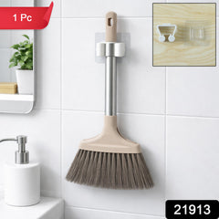 Plastic Magic Broom Holder Wall Mounted (1  Pc)