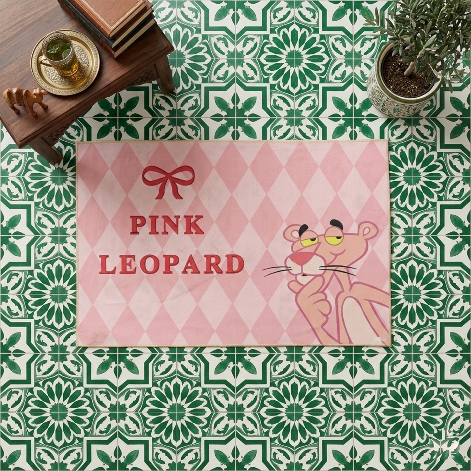 Premium Anti Slip Bathroom Floor Mat (1 Pc, 90x59 Cm)