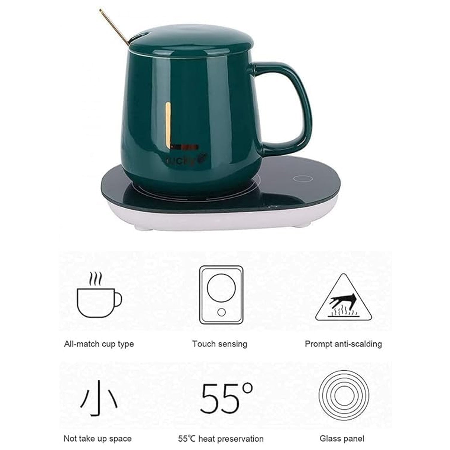 USB Coffee Mug Heater â€“ Electric Cup Warmer (1 Set)