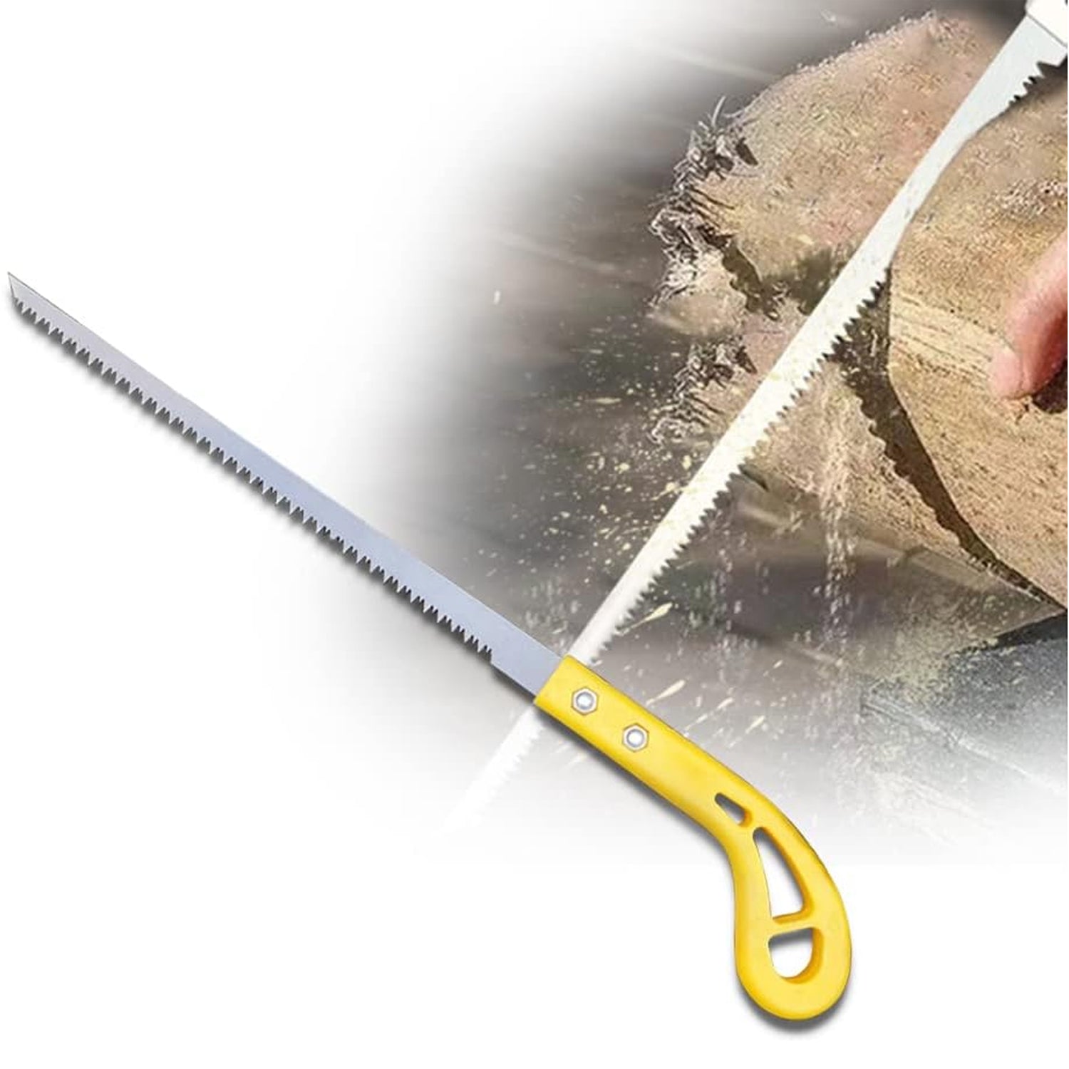 Pruning hacksaw for garden branches and shrubs