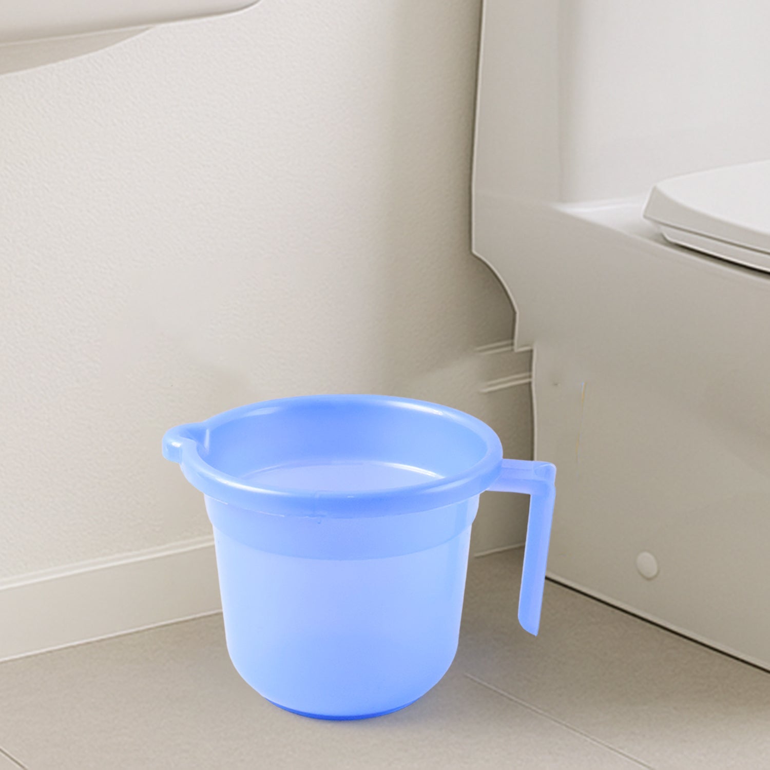Plastic Bath Mug Side View