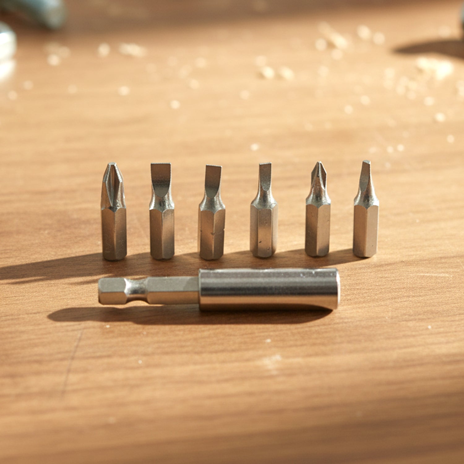 precision bit screwdriver set with magnetic holder