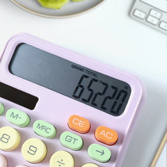 Calculator showing large readable screen