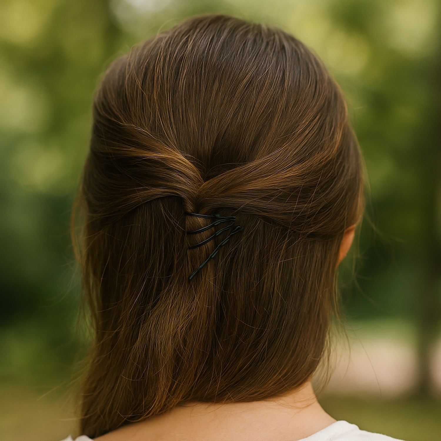 Small Black Hair Bobby Pins (36 Pc)