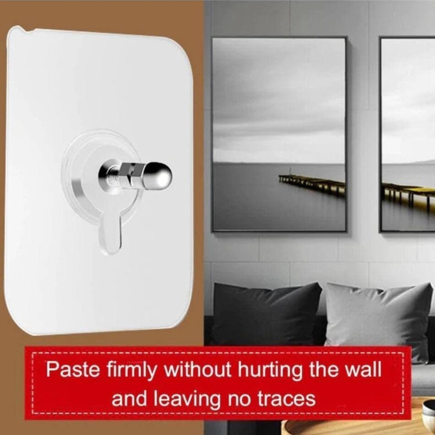 Wall hooks 10 piece pack