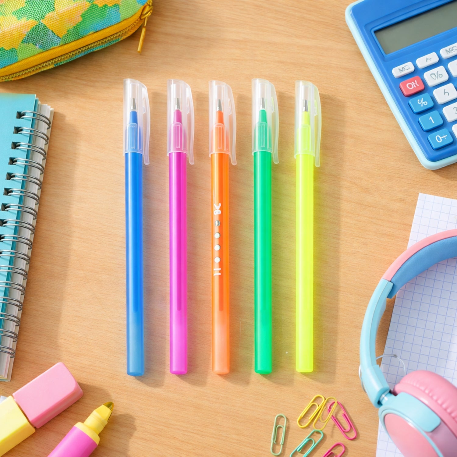 Colorful Pen Set for School, Office & Smooth Daily Writing (20 Pc)