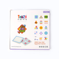 Tic Tac Toe Classic Strategy Board Game for Kids (1 Set)
