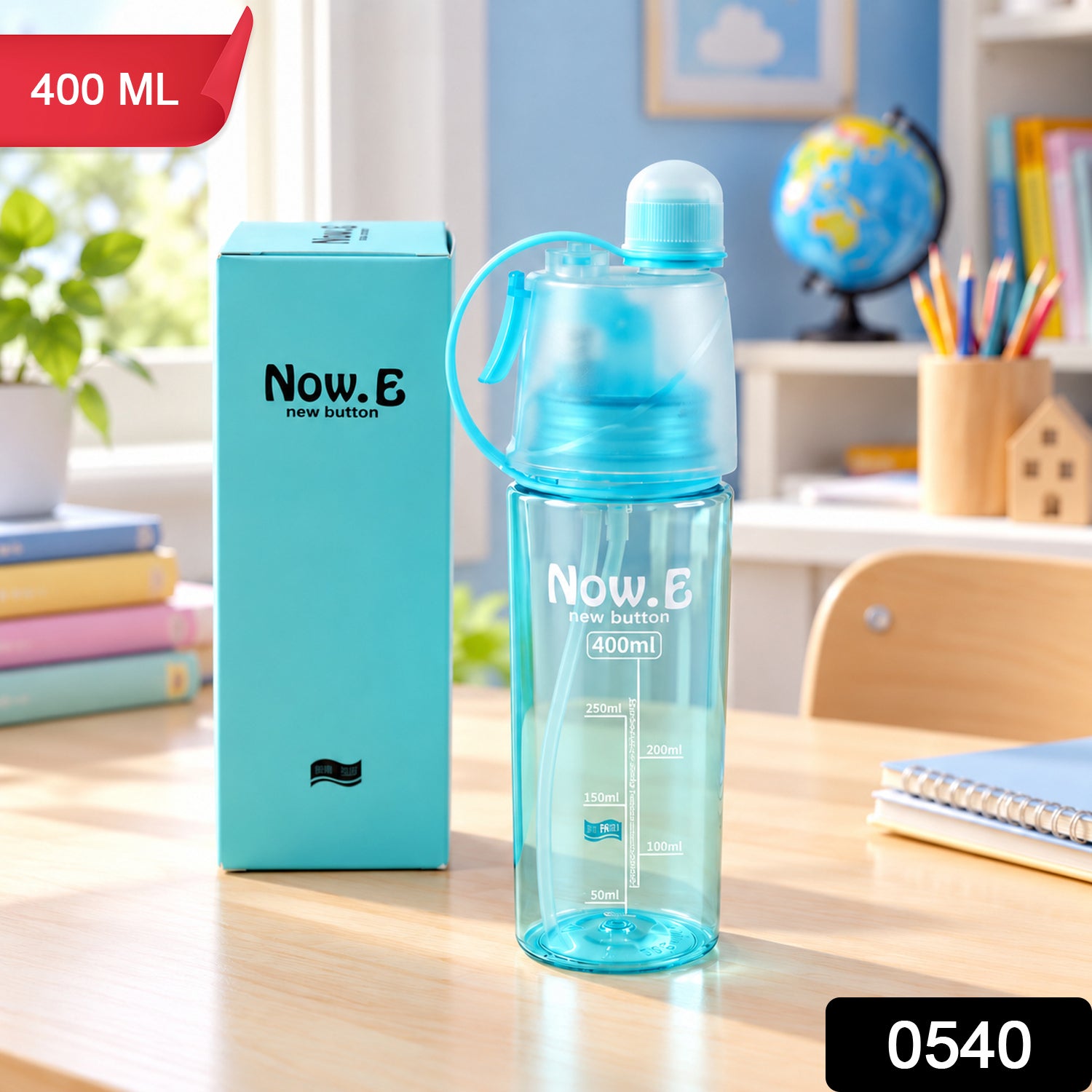 Spray Water Bottle – 400ML BPA-Free for Hydration | Own Hydrate