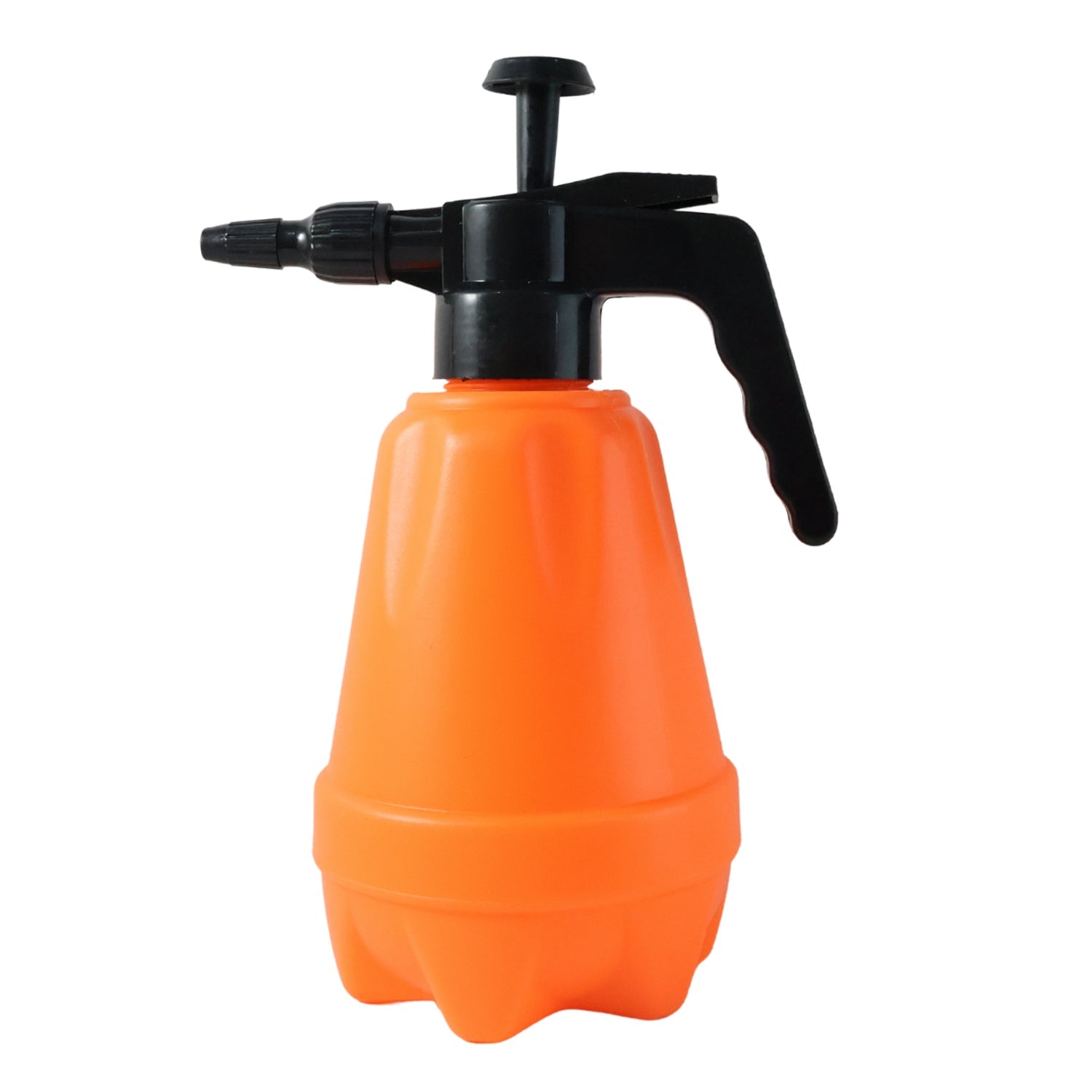 Spray bottle being used in garden setting