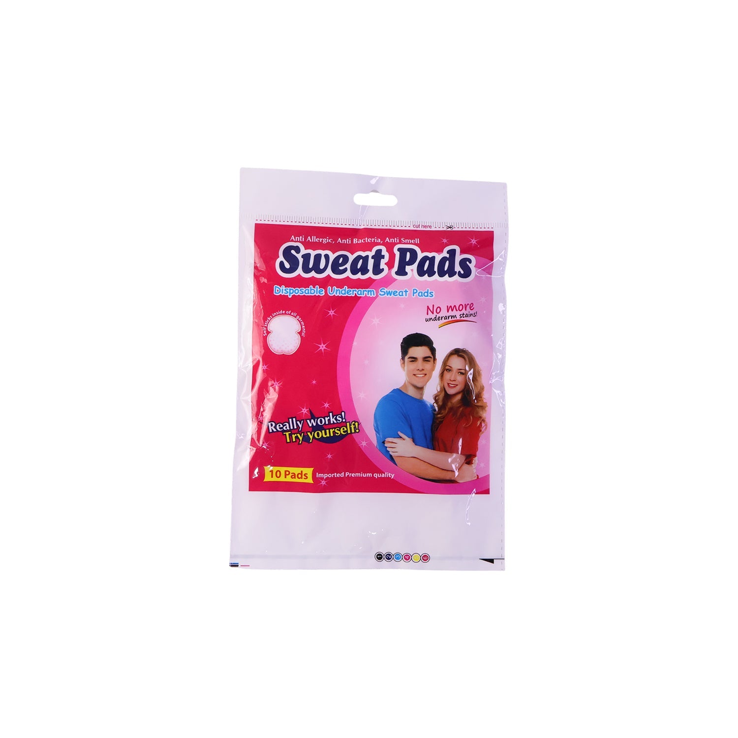 DeoDap sweat pad protecting shirt fabric