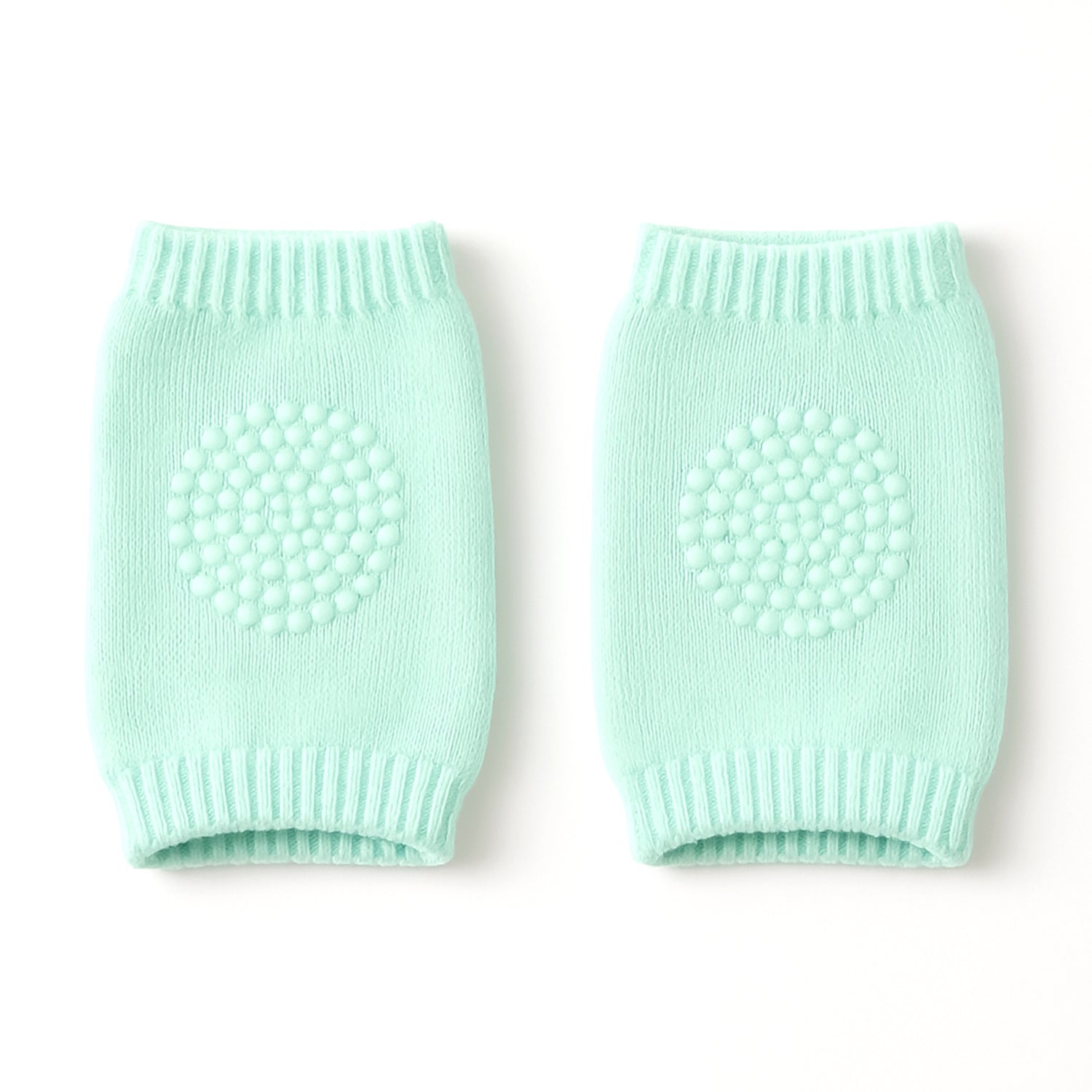 Knit woolen mint leg warmers for little kids