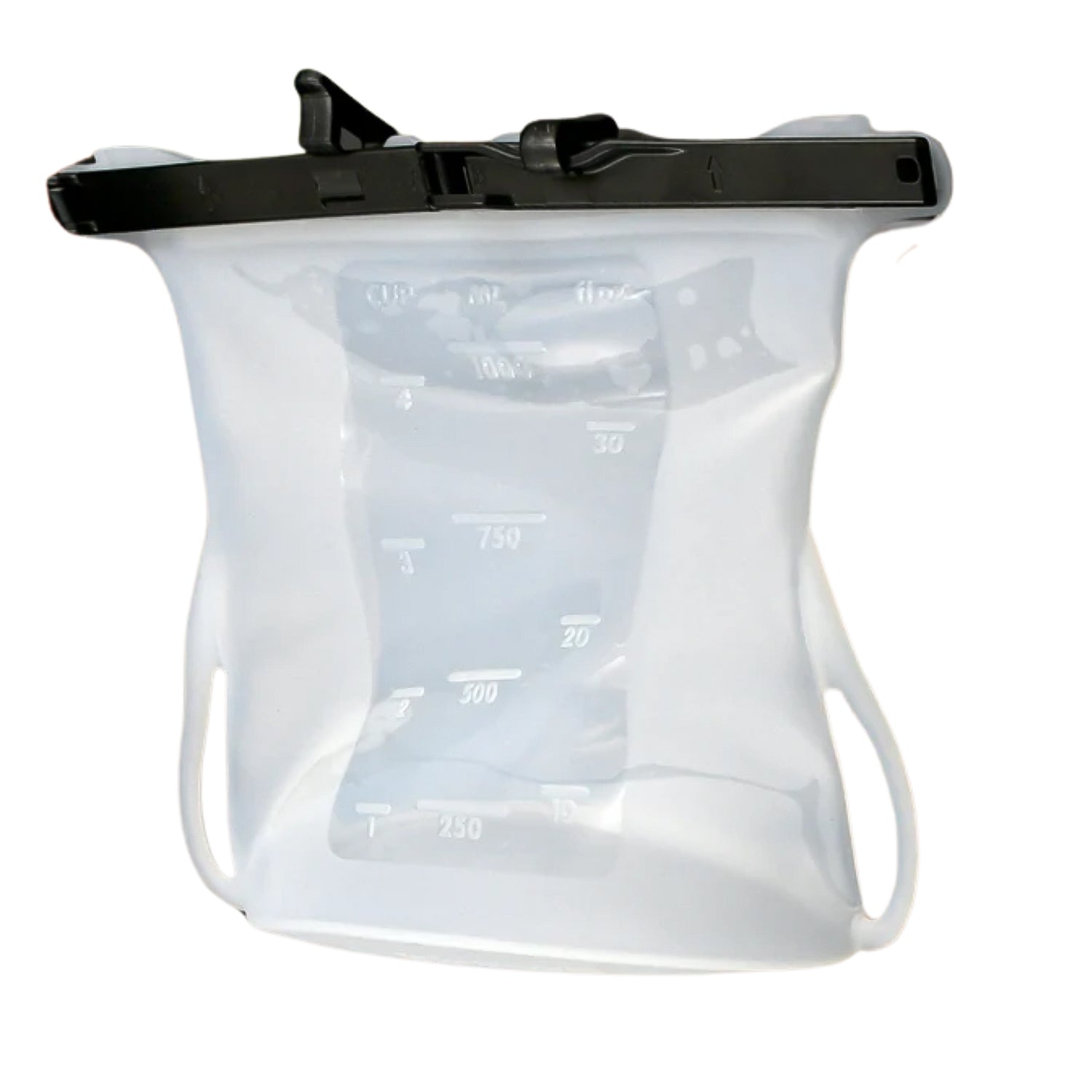 Dishwasher safe silicone storage bag
