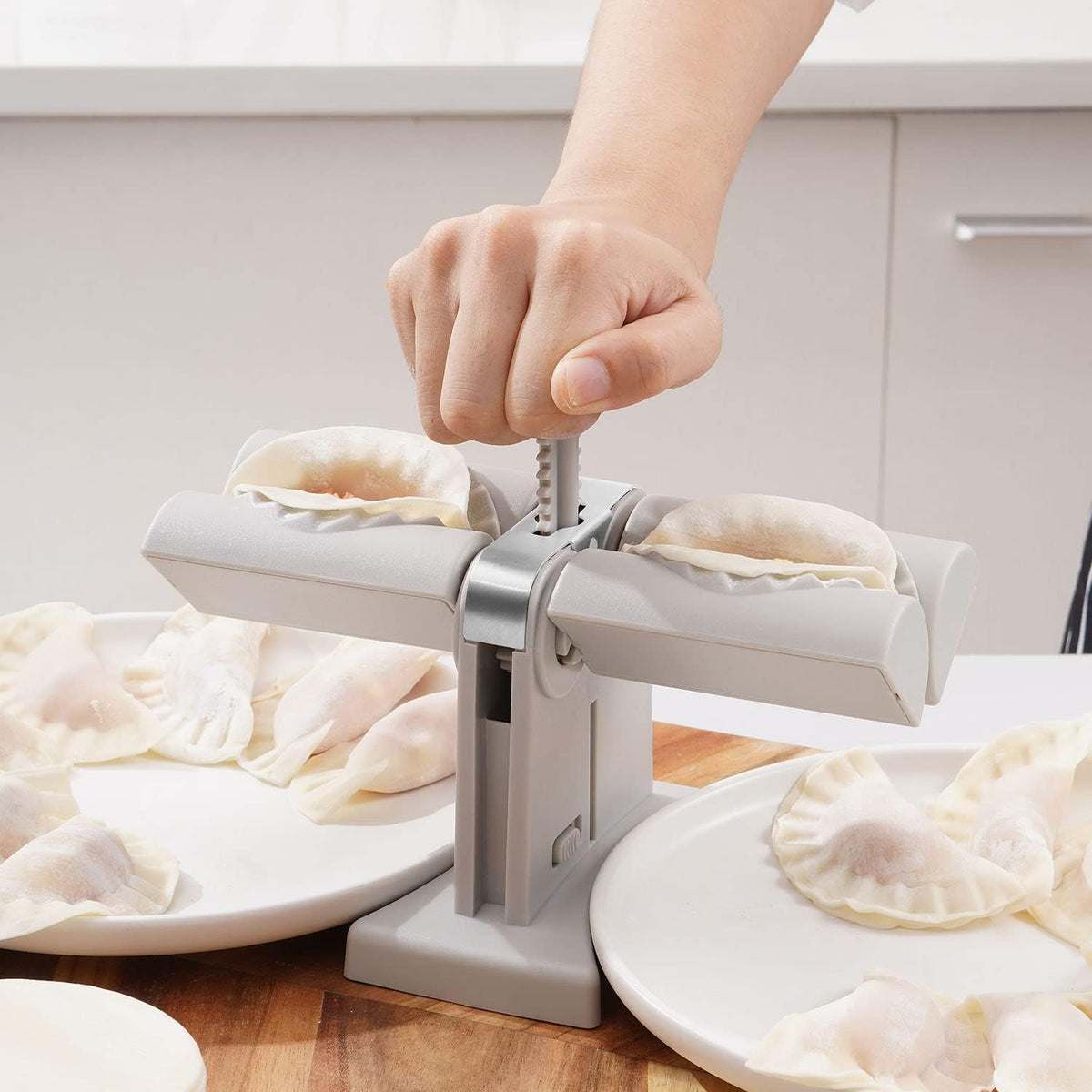 Double Head Dumpling Maker Mold â€“ Easy Press Tool for Making Dumplings