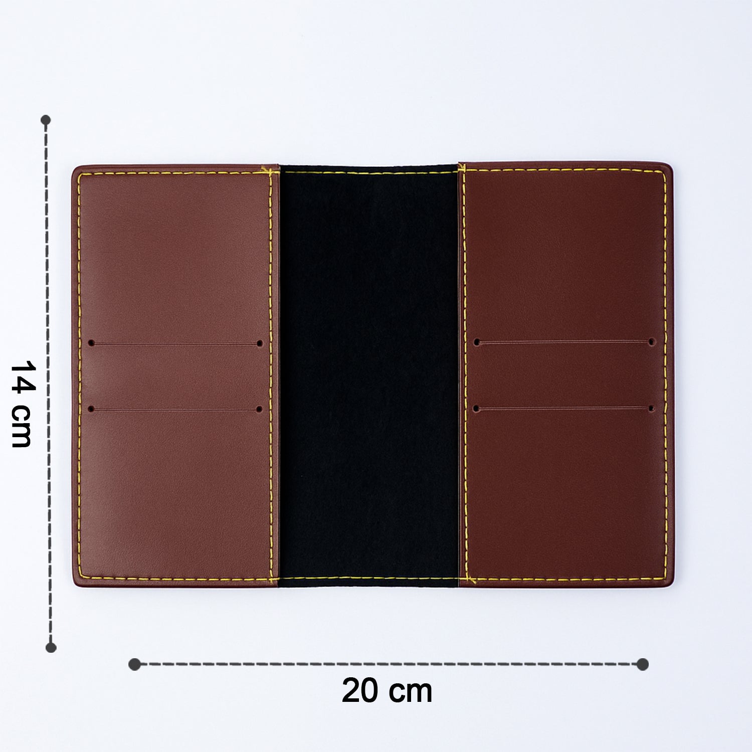 PU Leather Multipurpose Card Holder & Slim Travel Wallet (1 Pc)