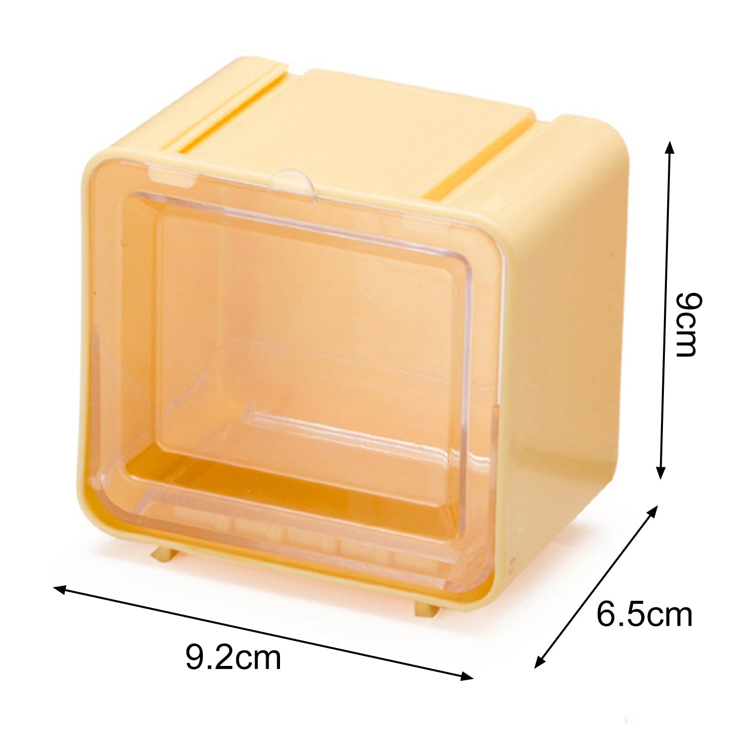 Durable Transparent Tape Storage Box â€“ Plastic Office Organizer