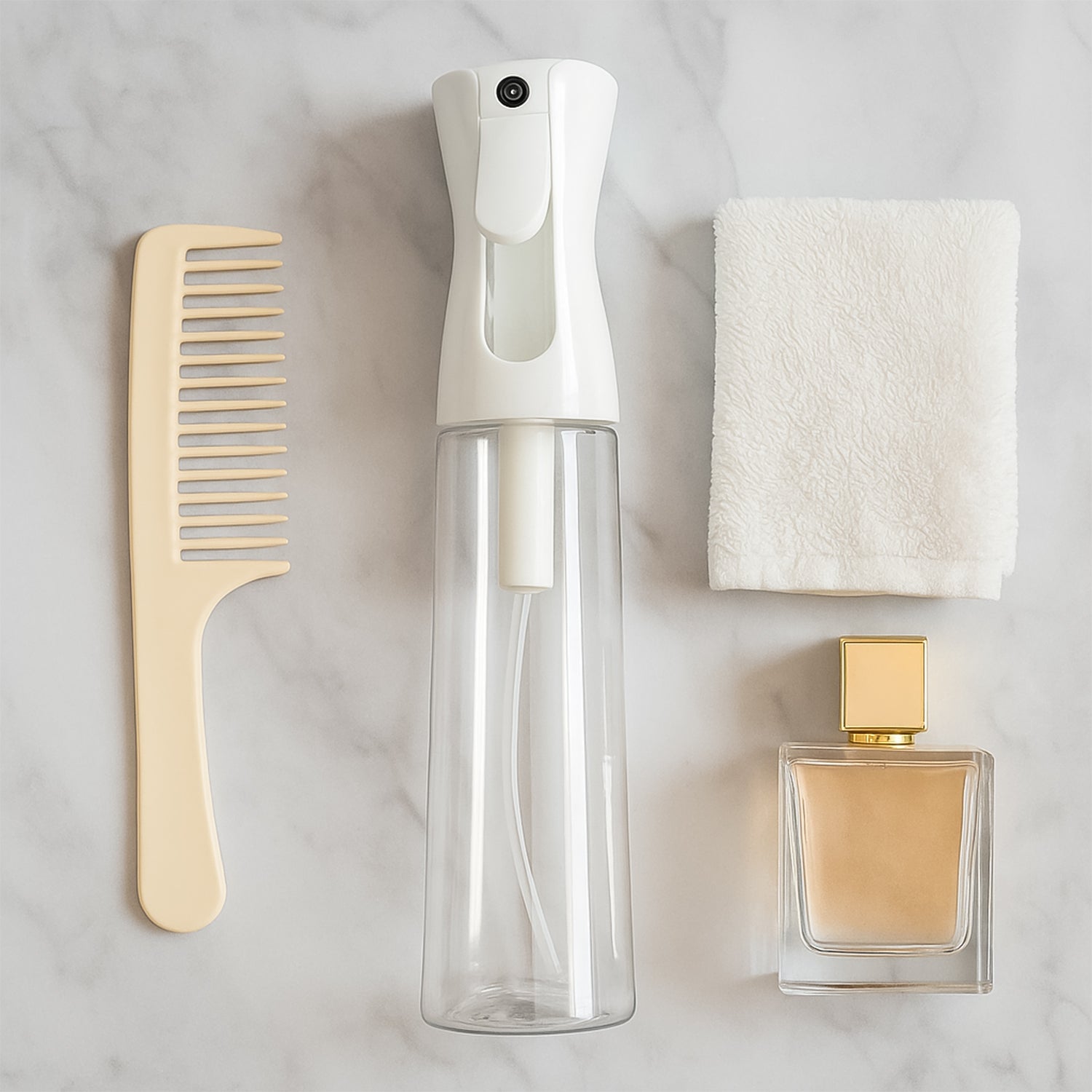 Continuous Fine Mist Spray Bottle - (1 Pc / 300 Ml Appox)