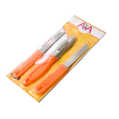 Stainless steel kitchen peeler with serrated blade
