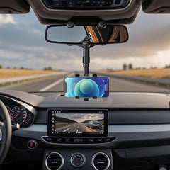 360 ° Rotating Car Rear View Mirror Phone Holder (1 Pc)