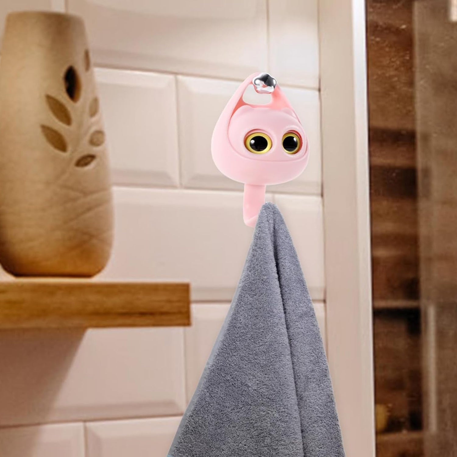MeowWink Cat Coat Hanger in home setting