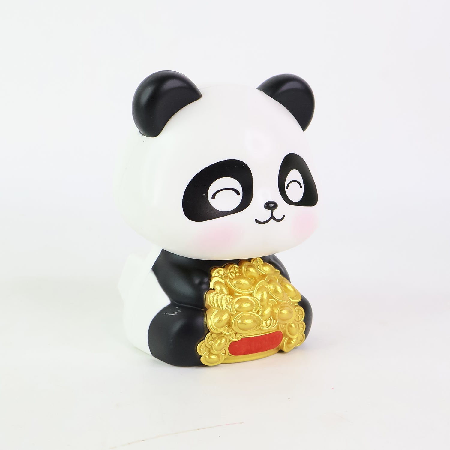 Solar Powered Moving Panda Car Dashboard Decoration â€“ 1 Pc
