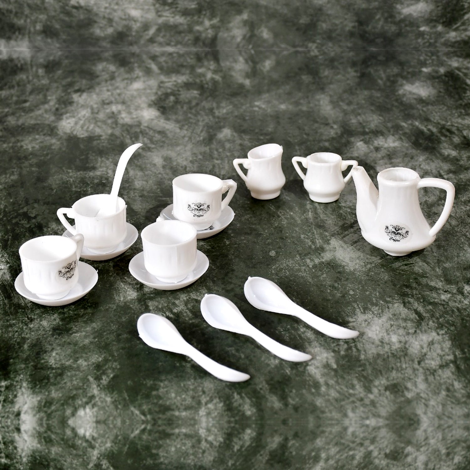 4445 ï»¿Tickles Tea toy Set | Coffee Kitchen Plastic Set Toy for Kids, Boys & Girls (15Pcs) DeoDap