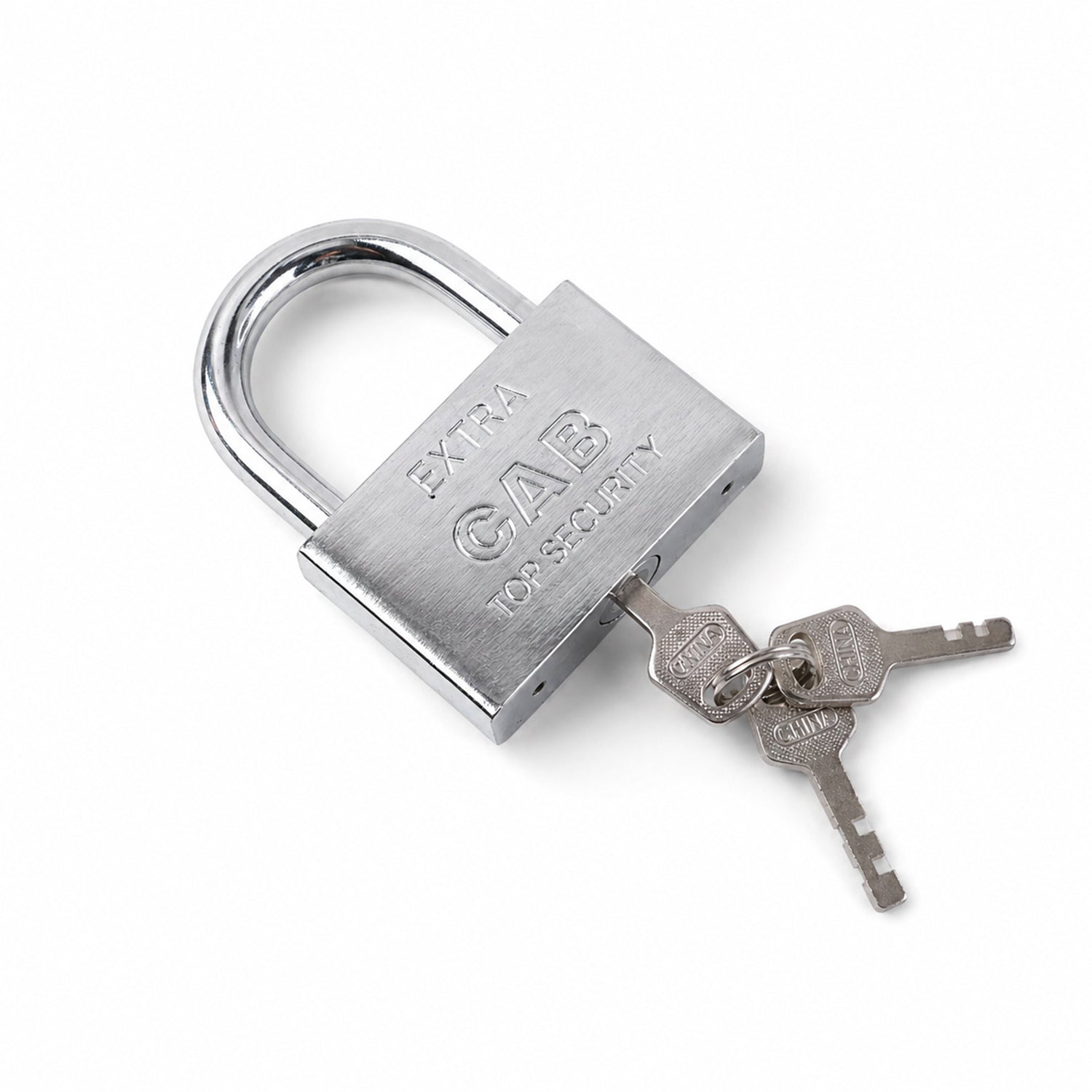 Heavy Steel Premium Square Padlock 70mm With 3 Keys