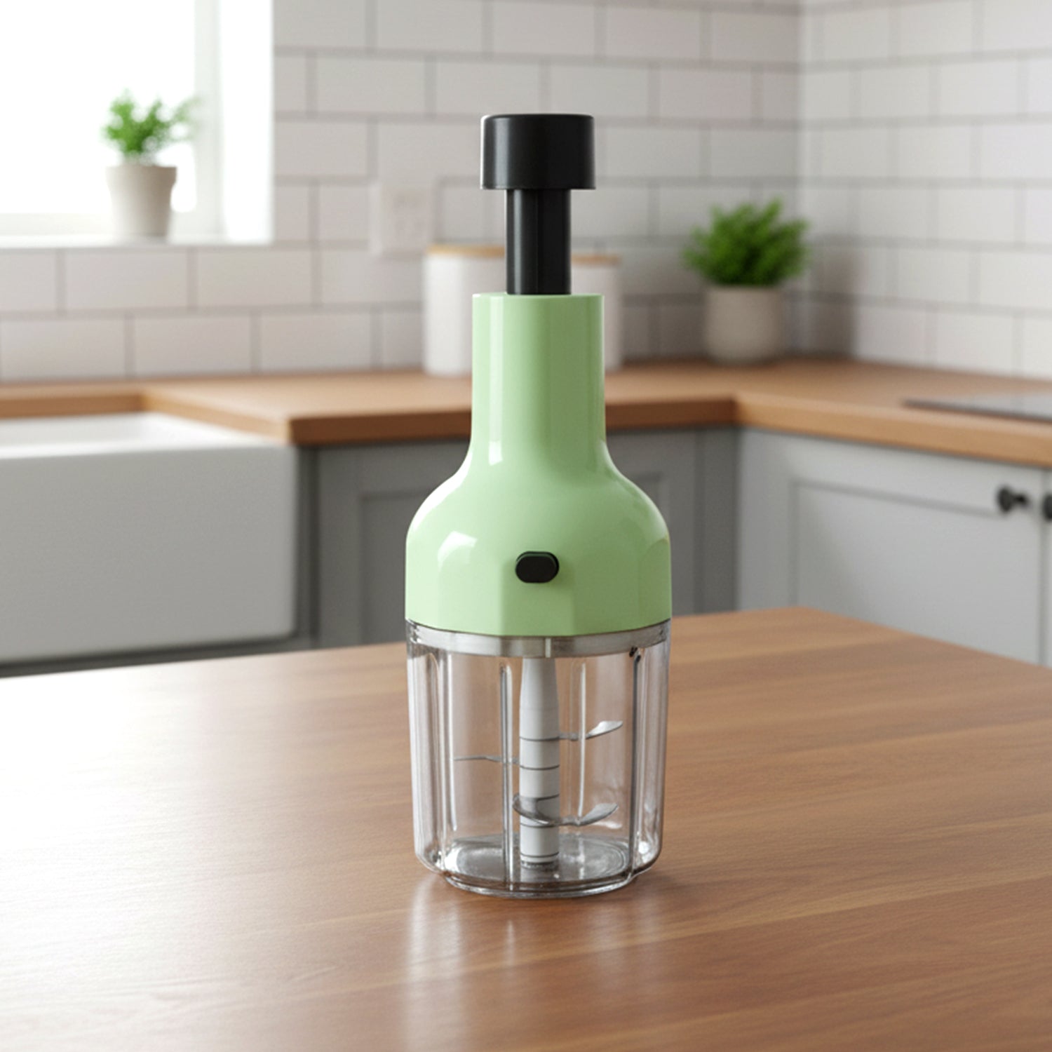 Manual food processor chopper kitchen gadget