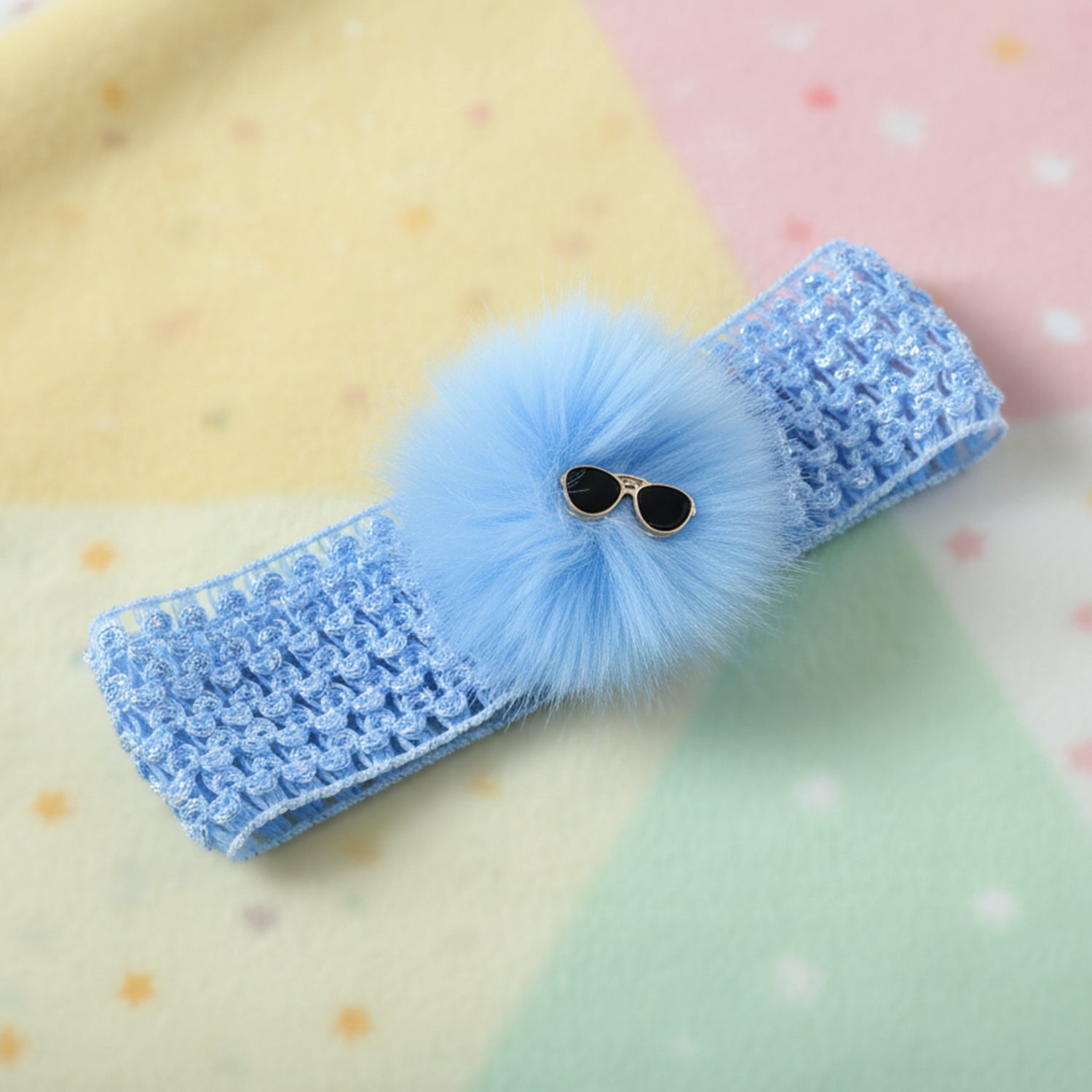 Comfortable baby hair band with soft elastic band