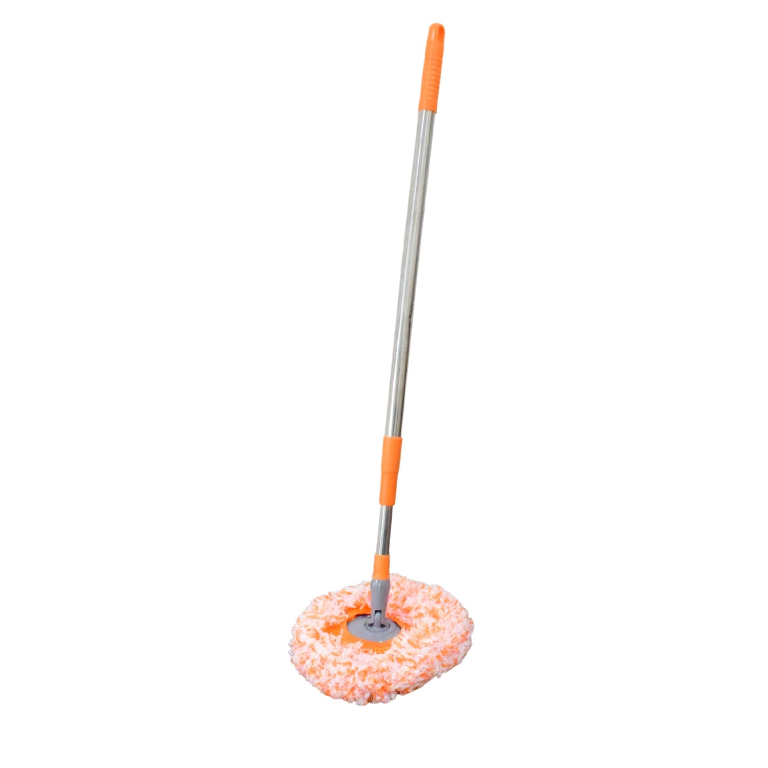 360Â° Rotatable Ceiling Dust Cleaning Mop Extendable Long Lightweight Handle Mop Heads Pad, Spin Scrubber for Ceiling Floor Bathroom Kitchen Tile