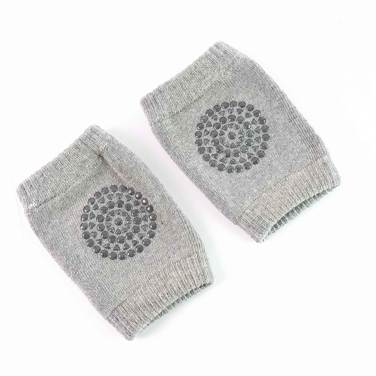 Wool Knit Knee Sleeves for Toddlers Grey Color