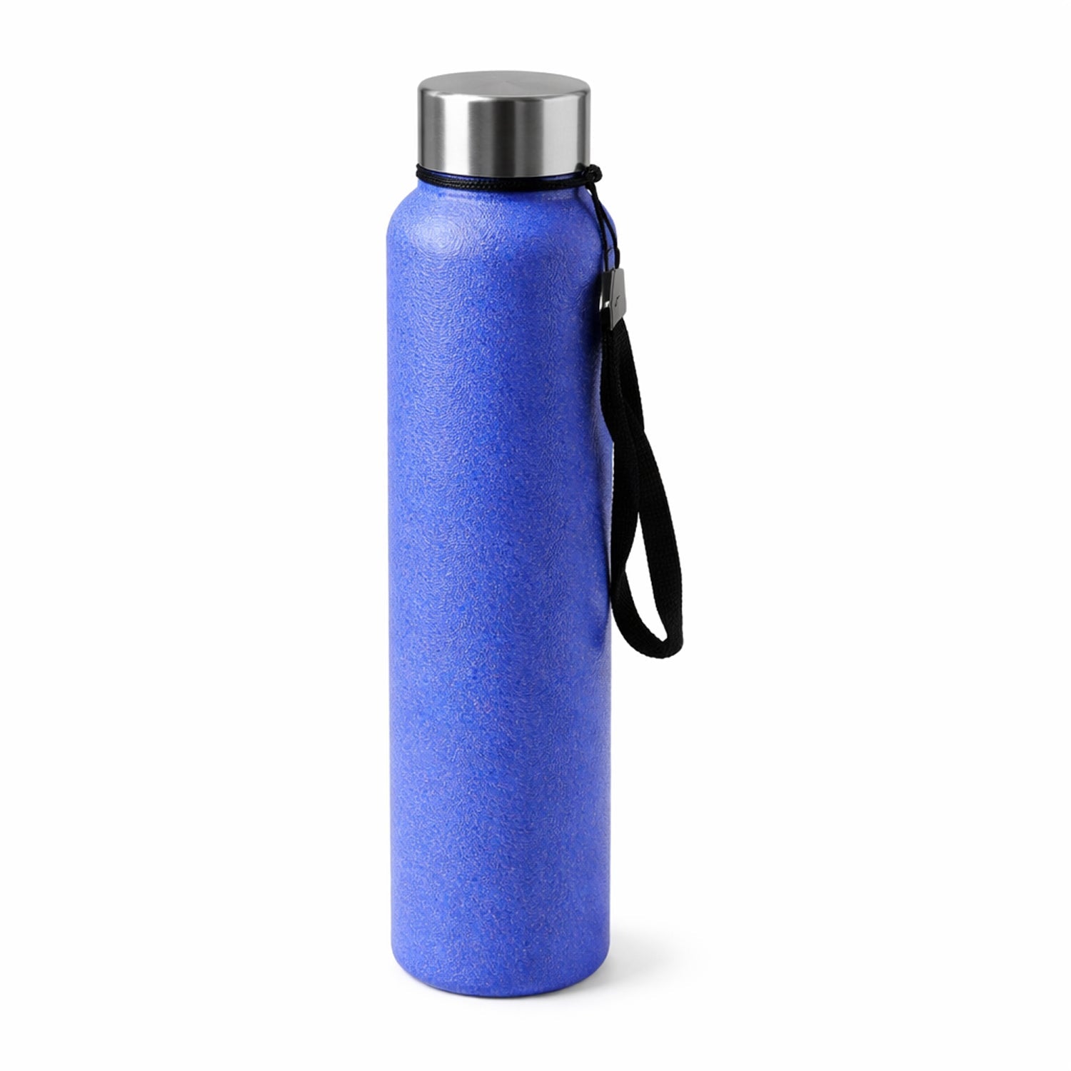 Reusable Drinking Bottle in Classic Blue Stainless Steel