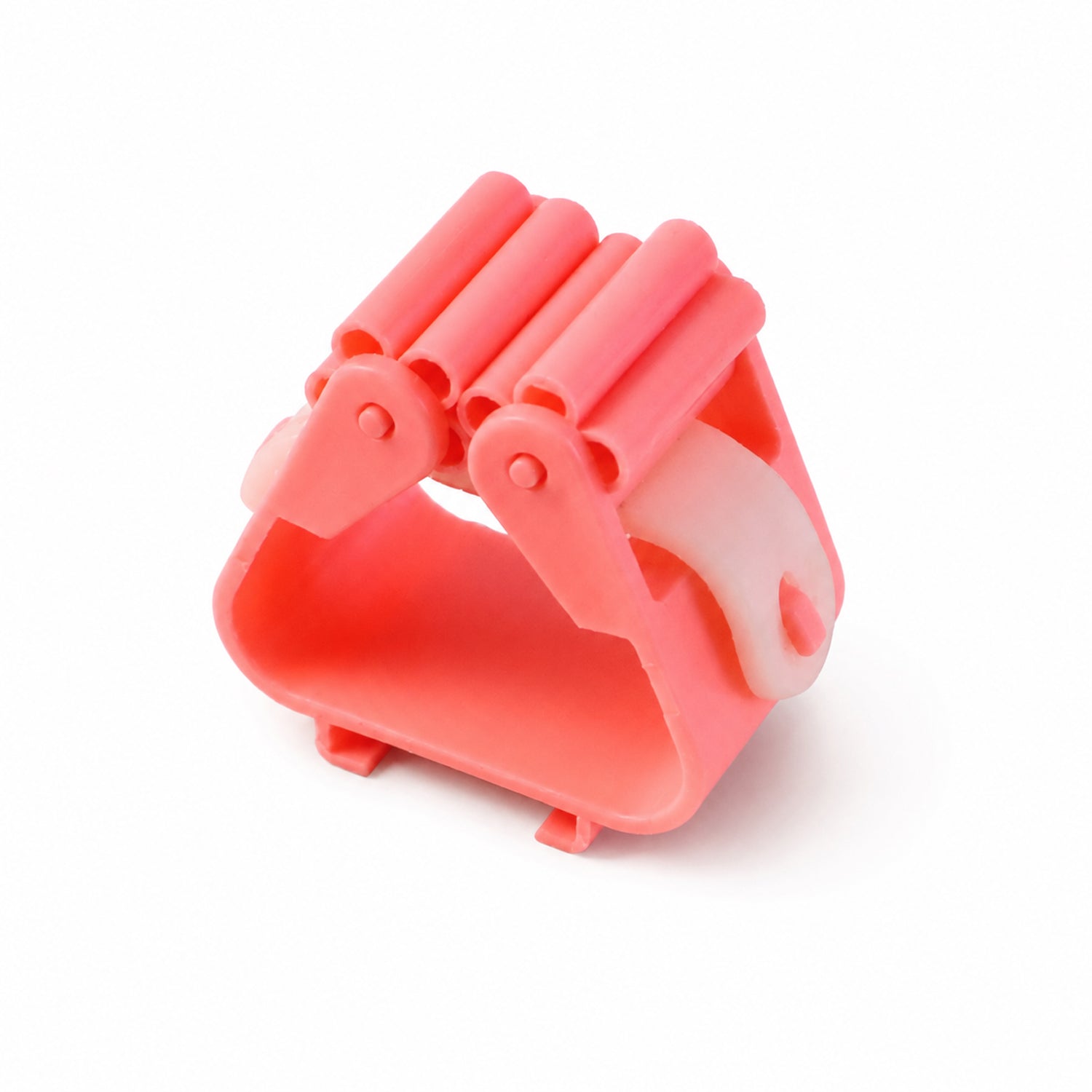 Broom holder clip grip detail