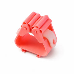 Broom holder clip grip detail
