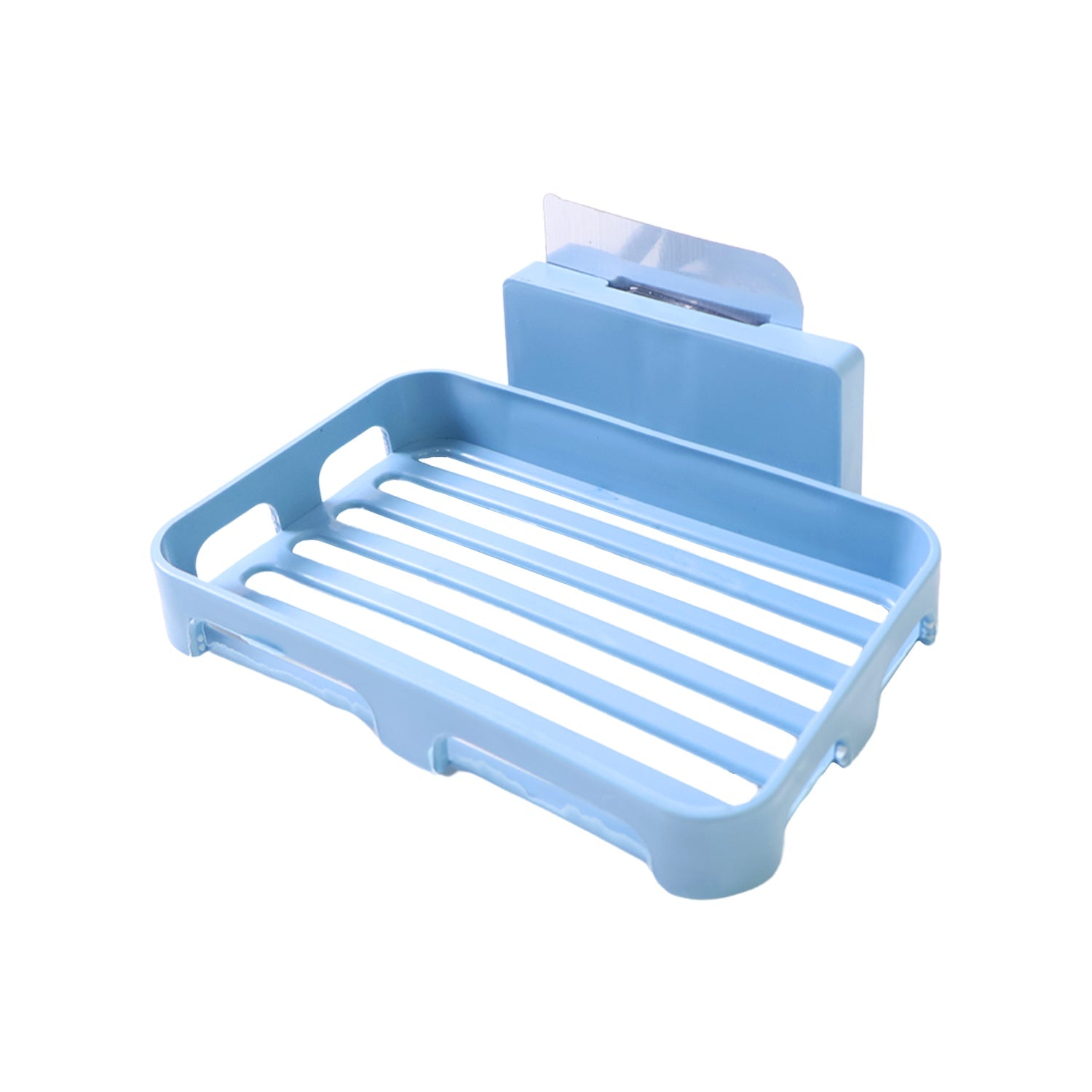 Plastic soap saver tray for bathroom