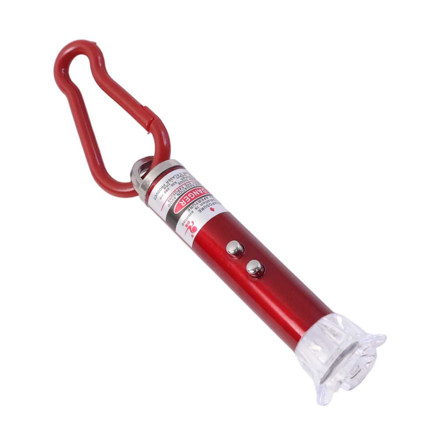Portable laser pointer and flashlight in gift box packaging