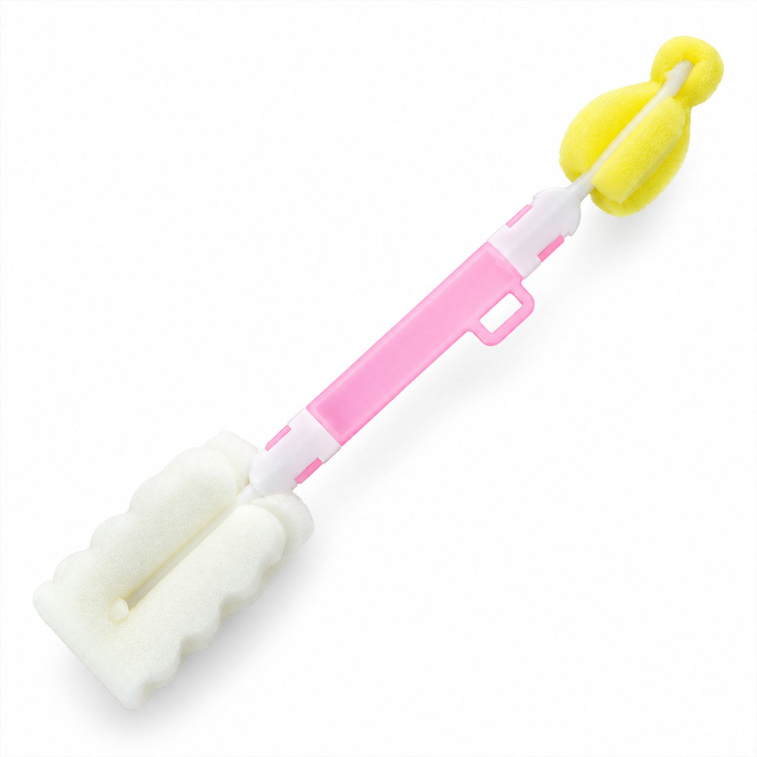 Long Handle Silicone Bottle Cleaning Brush - 30 cm, Gentle & Flexible