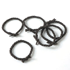 Braided Elastic Hair Bands Set (1 Set)