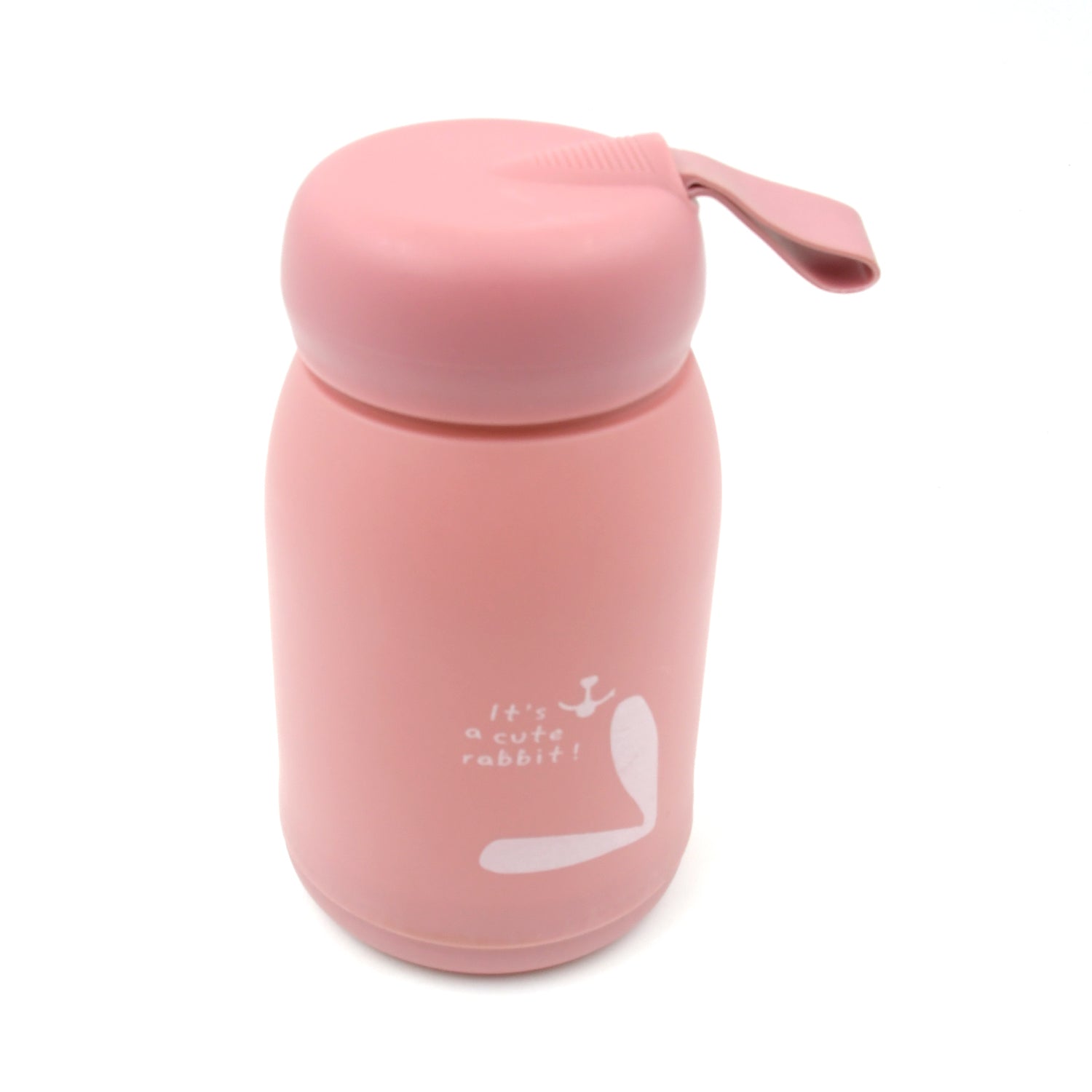 Cute Rabbit Printed Portable Insulated Water Bottle (380ML / 1 Pc)