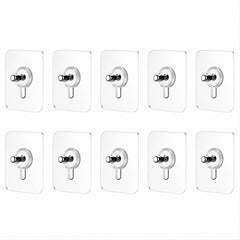 Adhesive hook kitchen utensil