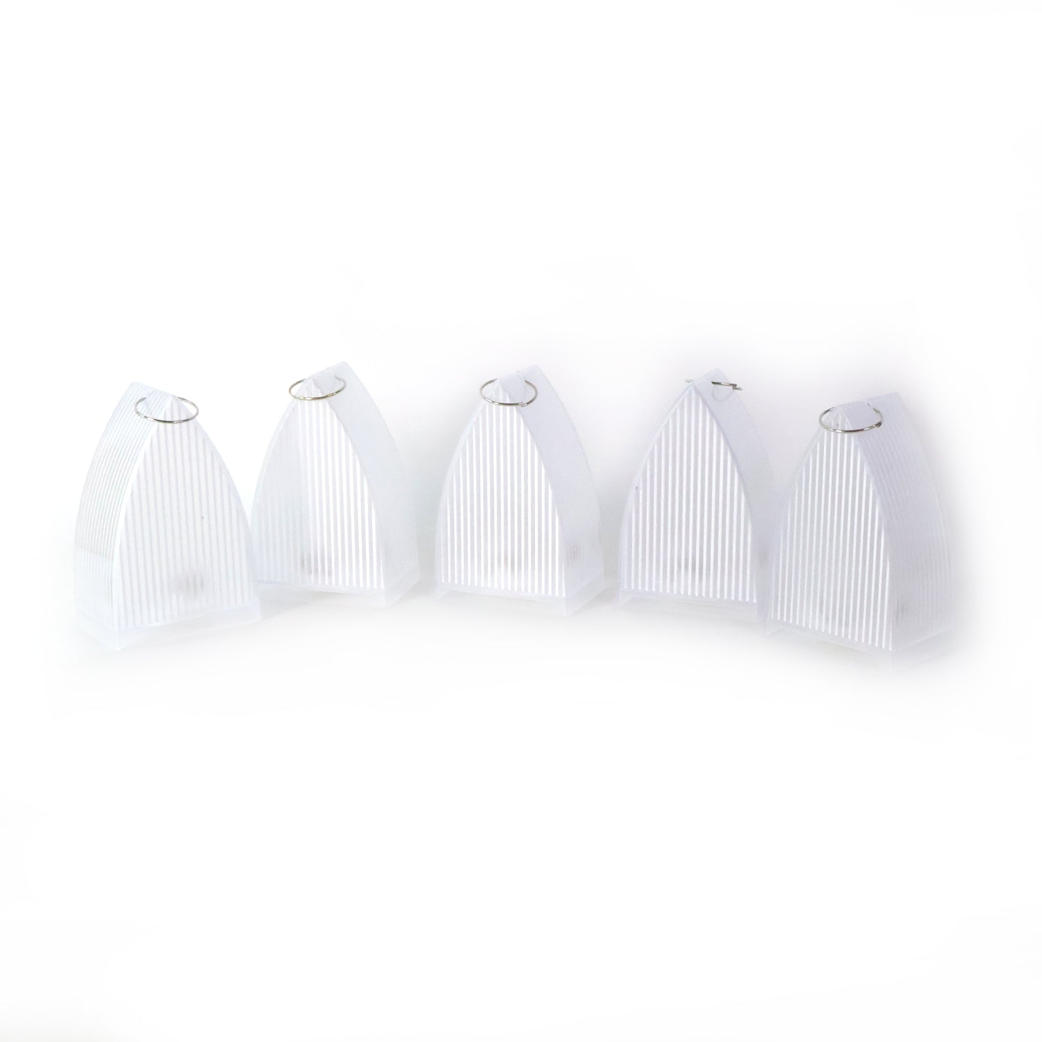 LED Flameless Decorative Lantern Lights - (5 Pc / Set)