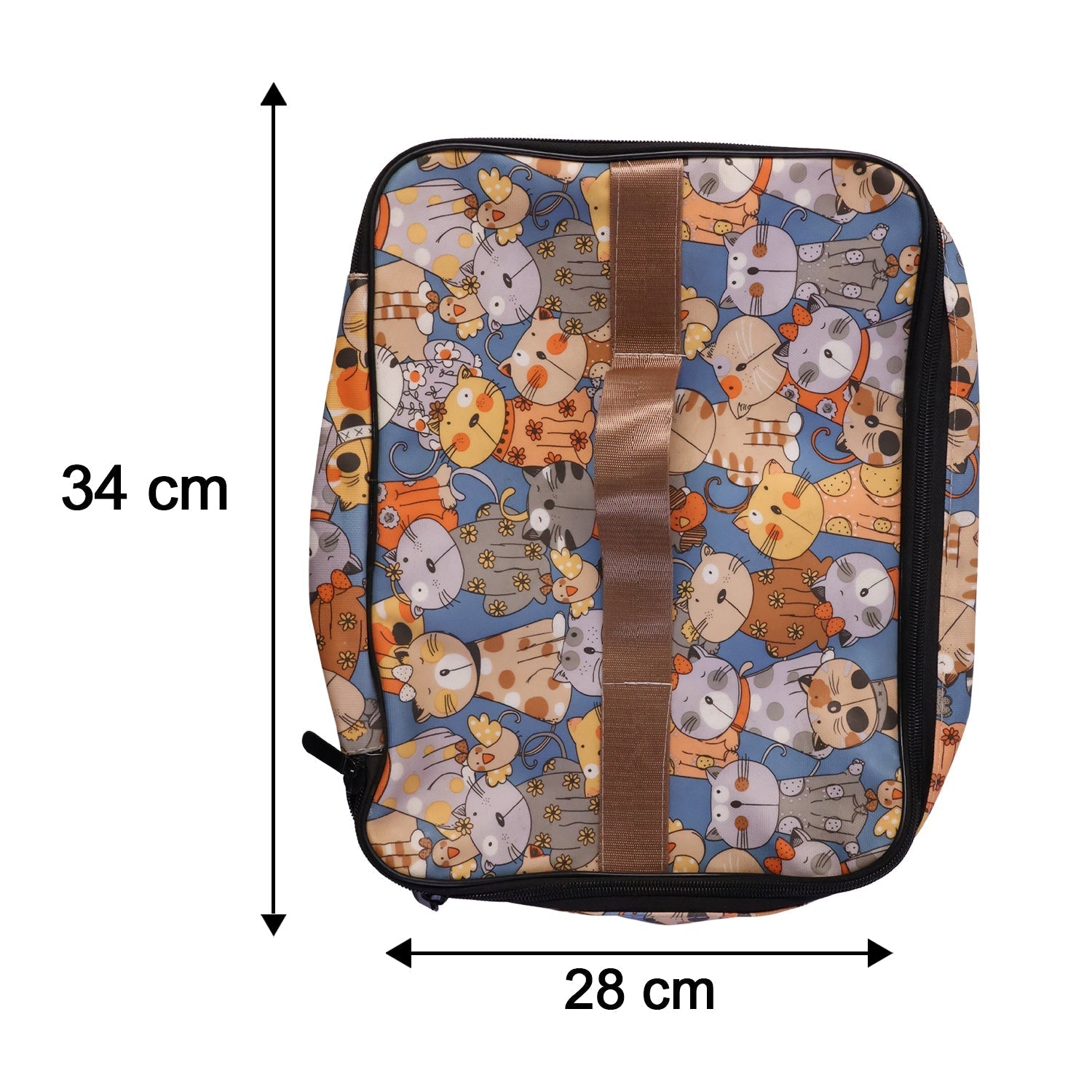 Travel bag with dimensions & size guide