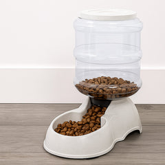 Automatic gravity pet food dispenser for dogs and cats â€“ self-refilling dry food feeder India