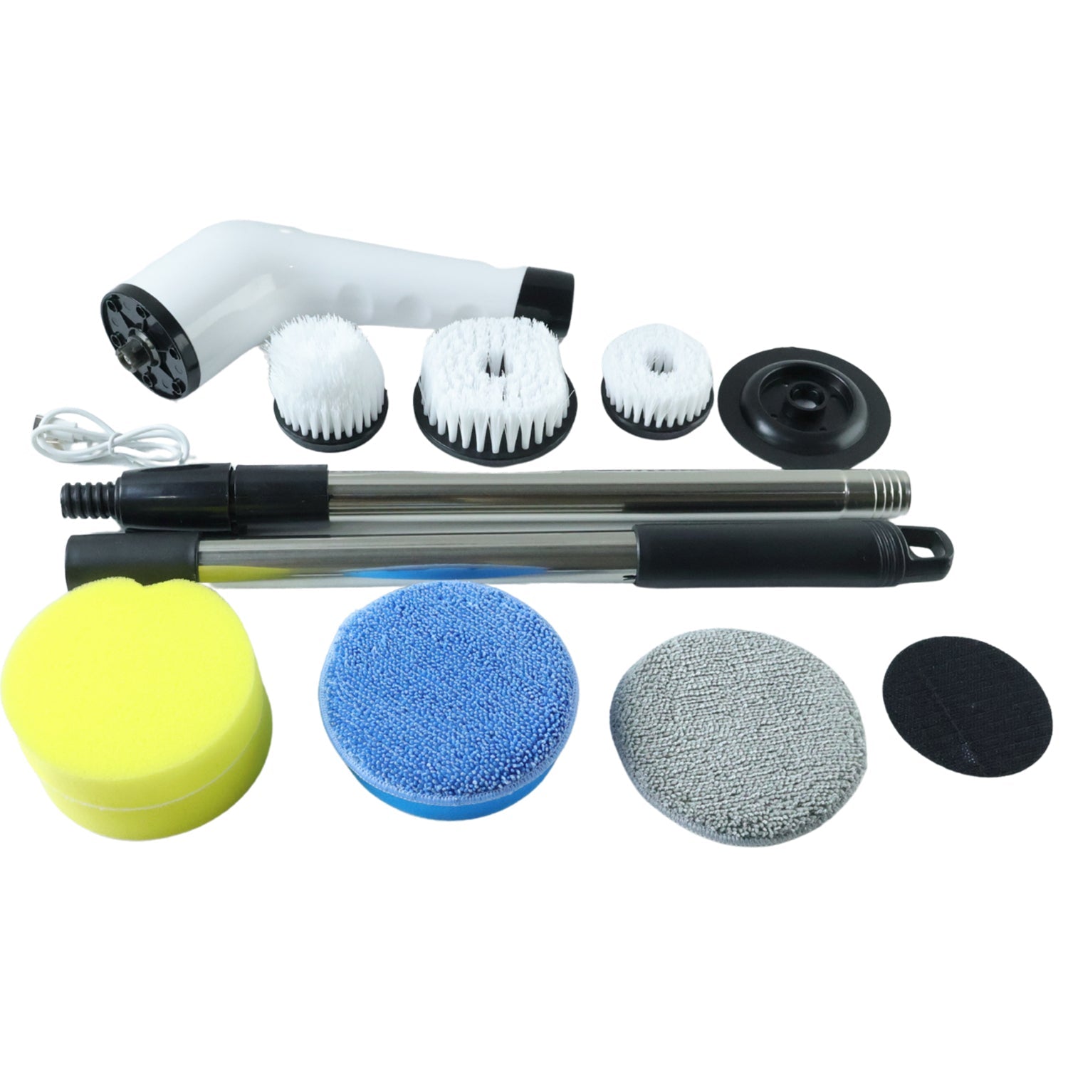 DeoDap 9-in-1 Electric Spin Scrubber scale and size reference